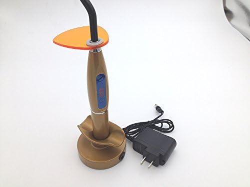 New Wireless Cordless Dental LED Curing Light Cure Lamp 5W Light Yellow