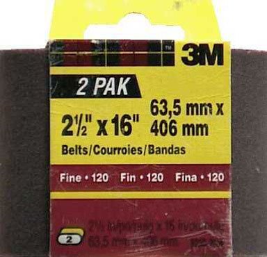 3M #9252-2 2PK 2-1/2x16 50G Belt