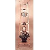 6 Shelf Cookware Stand - Copper (Copper) (60"H x 20.5"W x 20.5"D)