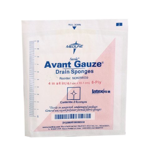 Avant Gauze Drain Sponges - 4