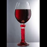 LIULI-LIULI Living Moon Shadows- Dragon Pattern Red Wine Glasses (2 pieces)- Red