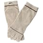 Earth Yoga Sock Color: Natural Size: Medium