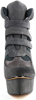 Elly Clay Bleeker Boot, Grey 10 (M) US