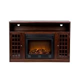 Media Console Electric Fireplace - Espresso