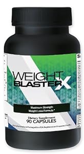 Weight Blaster X - The Ultimate Weight Loss Supplement, Fat Burner, Metabolism Booster and Appetite Suppressant with Garcinia Cambogia and 28 Active Weight Loss Ingredients - 90 Extra Strenght Capsules / Pills
