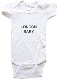 LONDON BABY - City Series - White, Blue or Pink Onesie / Baby T-shirt
