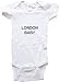LONDON BABY - City Series - White, Blue or Pink Onesie / Baby T-shirt