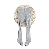 ?エレガント 赤ちゃん・ベビー コットン ライクラタイツ ベビータイツ 居心地の良い パンスト ソフト グレー 3-12月