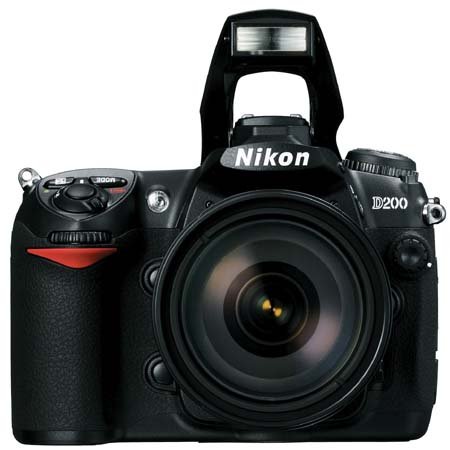 Nikon D200 10.2MP Digital SLR Camera with 18-135mm AF-S DX f/3.5-5.6G ED-IF Nikkor Zoom Lens