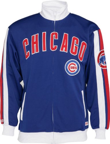 Chicago Cubs Royal Full Zip Tricot Track Jacket