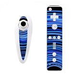 Nintendo Wii Skins Nunchuk - Circulitis Blue