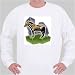 Sweatshirt with background, grey, pony, horse, shetland