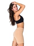 American Apparel Cotton Spandex Jersey Cycle Short - Nude / S