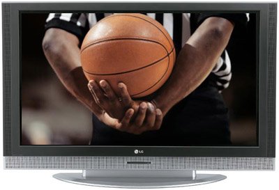 LG 42PC3D - 42 plasma TV - widescreen - 720p - HDTV - black, silver