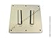 PAW International RV Bracket (Polymer) Single Wall Mount, White