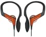 Panasonic RP-HS33-D In-Ear Water-Resistant Sport-Clip Earbud Headphones (Orange)