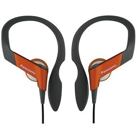 Panasonic RP-HS33-D Sport clip earphones