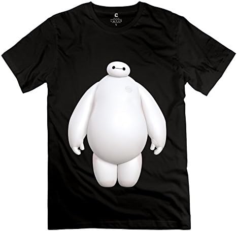 JIEN Men's Big Hero 6 Baymax T-shirt S