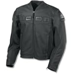 Icon Mens Accelerent Leather Motorcycle Jacket Black Medium M 2810-1252