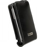 Krusell Orbit Flex Leather Case with Ratchet Swivelkit for HTC Touch Pro2 Unlocked GSM (Black)