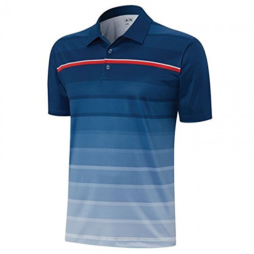 adidas Golf Men's Puremotion ClimaCool Gradient Block Tour Polo Shirt