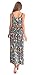 Dilanni Women Summer Print Beach Dress Plus Size Long Casual Bohemian Dresses
