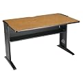 Computer Desk with Reversible Top- Mahogany/ Oak(48")