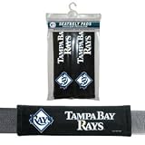 Tampa Bay Rays Velour Seat Belt Pads