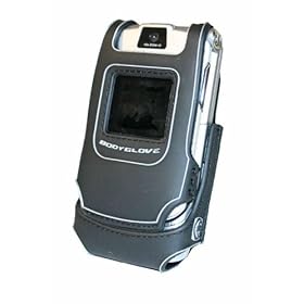 Body Glove Scuba Case for Motorola RAZR V3 - Black Silver by 