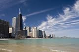 Downtown Chicago - Lake Michigan - Gold Coast Poster - 16 X 24