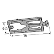 Rectangular Ring Cast Iron Burner