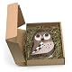Little Owl'' Wooden Bird by Matt Sewell||EVAEX