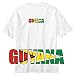 T-Shirt White  Flag Guyana  Country