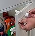 Baby Safety Magnetic Cabinet Locks 6 Locks 2 Keys for Cabinets & Drawers Comes with 2 Safety Latches + 8 Extra 3M Adhesives + Ebook, No Drilling or Tools Needed- Easy Installation by Infantcity