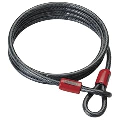 ABUS 8/200 Schlaufenkabel Cobra 8 8 mm,Schwarz,200 cm