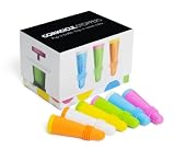 Corkcicle Wine Stoppers, Multicolor, Set of 6
