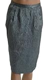 Graham & Spencer Damask Pencil Skirt in Gray