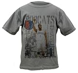 Kemba Walker Charlotte Bobcats Youth Titanium Caged Player Soft Hand Pigment-Dyed Premium T-Shirt