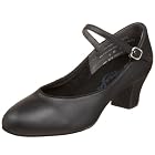 Capezio Suede Sole Jr. Footlight Character Shoe
