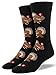 Socksmith Women's Blowing Smoke Crew Socks, Blue