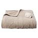 Biddeford Micro Plush Heated Blanket Twin Taupe