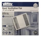 110CFM Bath Fan/Light