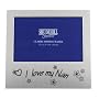 'I Love My Nan' Photo Frame 5 x 3.5" (satin silver colour)