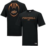 Nike Oklahoma State Cowboys Black Team Issue T-shirt