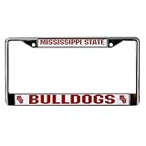 Mississippi State Bulldogs Chrome License Plate Frame