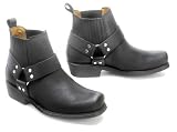Produkt-Bild: Western Kurzstiefel Biker City Stiefel schwarz