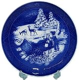 ROYAL COPENHAGEN (ロイヤル コペンハーゲン) 2002年 イヤープレート 【Winter in the Forest】 【並行輸入品】