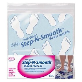 Pedi-Quick Step-N-Smooth Shower Foot File