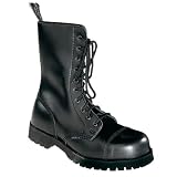 Boots & Braces Stiefel 10-Loch Rangers Schwarz