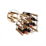 Modular 12-Bottle Wood Wine Rack